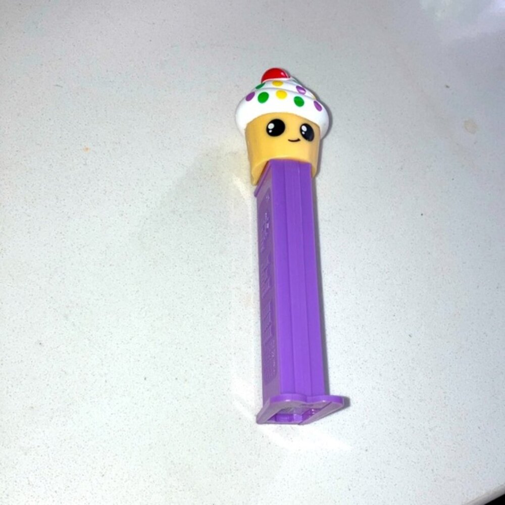 Collectible Pez Dispenser-cupcake treat dispenser